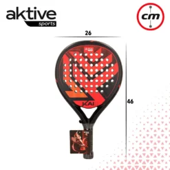 Aktive Kai 2.2 Padel Racket -Head || Dunlop || Oakley Sales aktive kai 2.2 padel racket 6