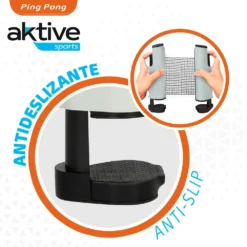 Aktive Ping Pong Net With Case -Head || Dunlop || Oakley Sales aktive ping pong net with case 2
