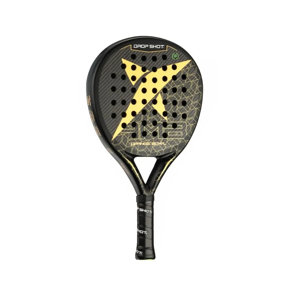 DROP SHOT Orange Bowl Padel Racket 4 DROP SHOT Orange Bowl Padel Racket - Image 2