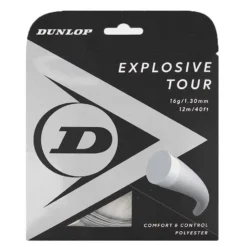 Dunlop Explosive Tour 18G SL Tennis Single String 12 M