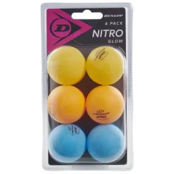 Dunlop Nitro Glow 40+ Mm Table Tennis Balls