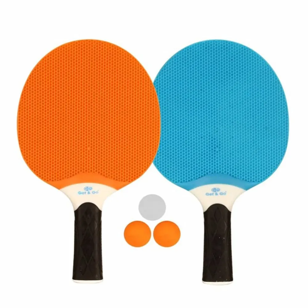 Outdoor Table Tennis Set Blue/orange/light Grey 61up 3 Outdoor Table Tennis Set Blue/orange/light Grey 61up
