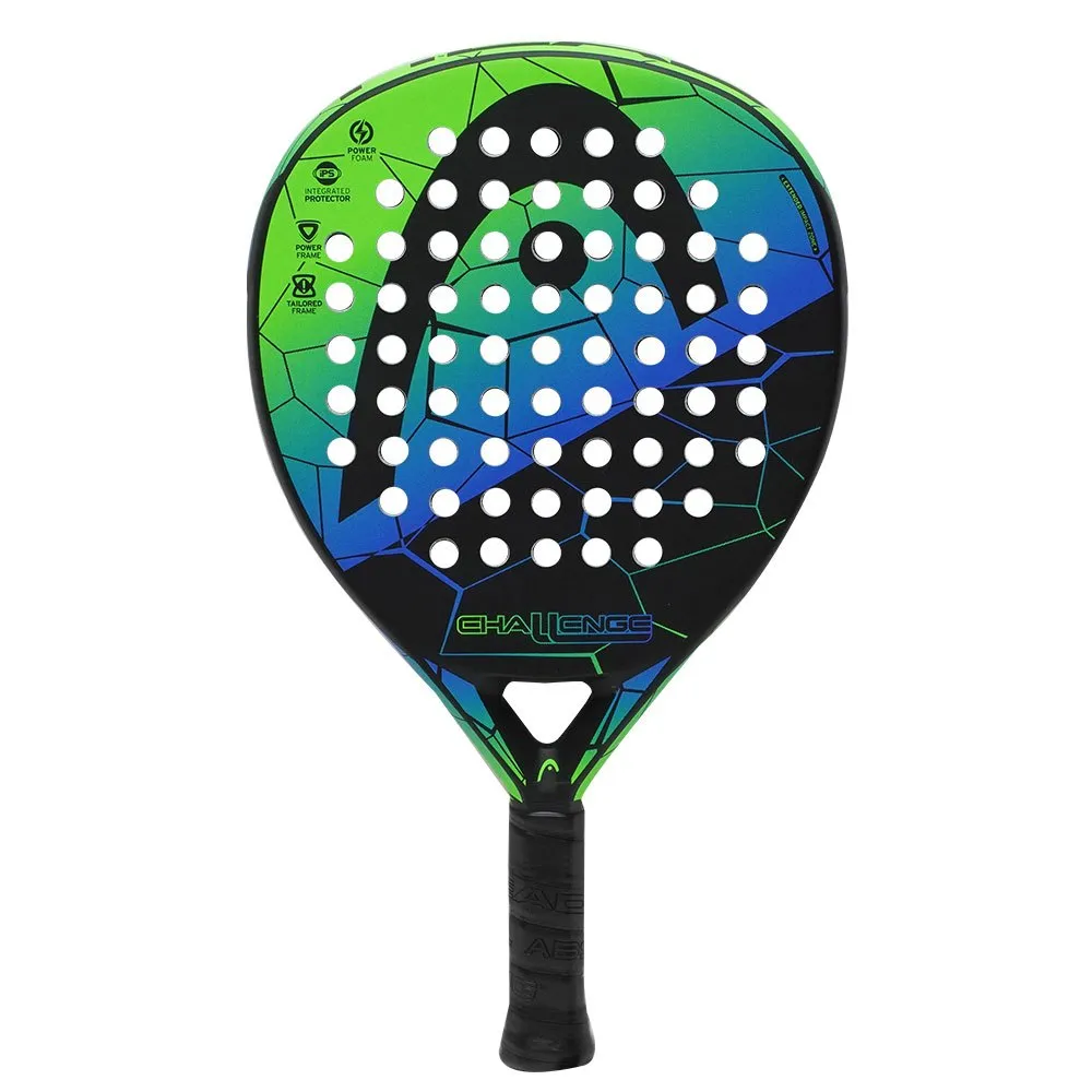 Head Challenge Green Padel Racket 3 Head Challenge Green Padel Racket