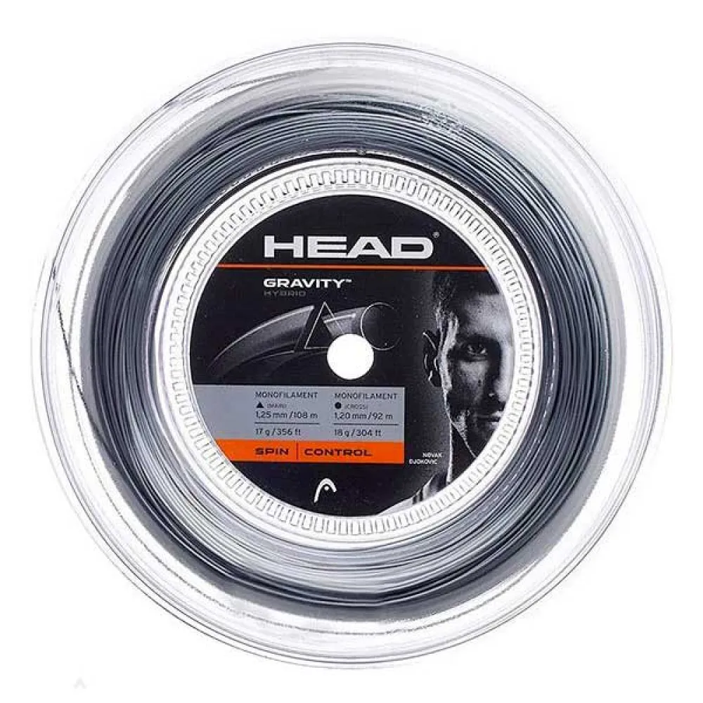 Head Gravity Hybrid 200 M Tennis Reel String 3 Head Gravity Hybrid 200 M Tennis Reel String