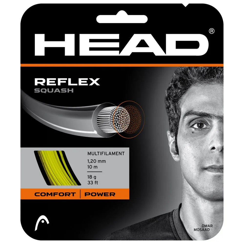Head Reflex 10 M Squash Single String 3 Head Reflex 10 M Squash Single String