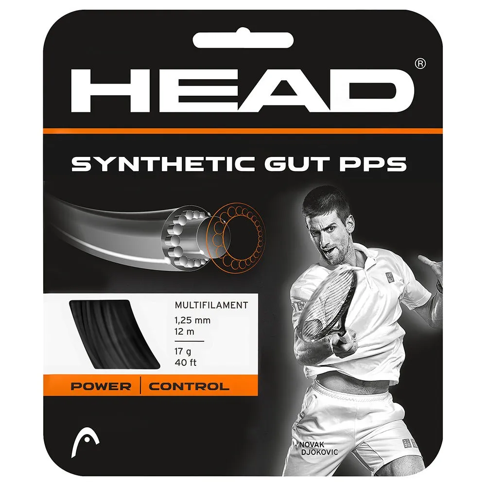 Head Synthetic Gut PPS 12 M Tennis Single String 3 Head Synthetic Gut PPS 12 M Tennis Single String