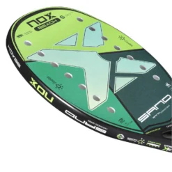 NOX Advanced Sand Green Beach Tennis Racket 15 NOX Advanced Sand Green Beach Tennis Racket -Head || Dunlop || Oakley Sales nox advanced sand green beach tennis racket 6