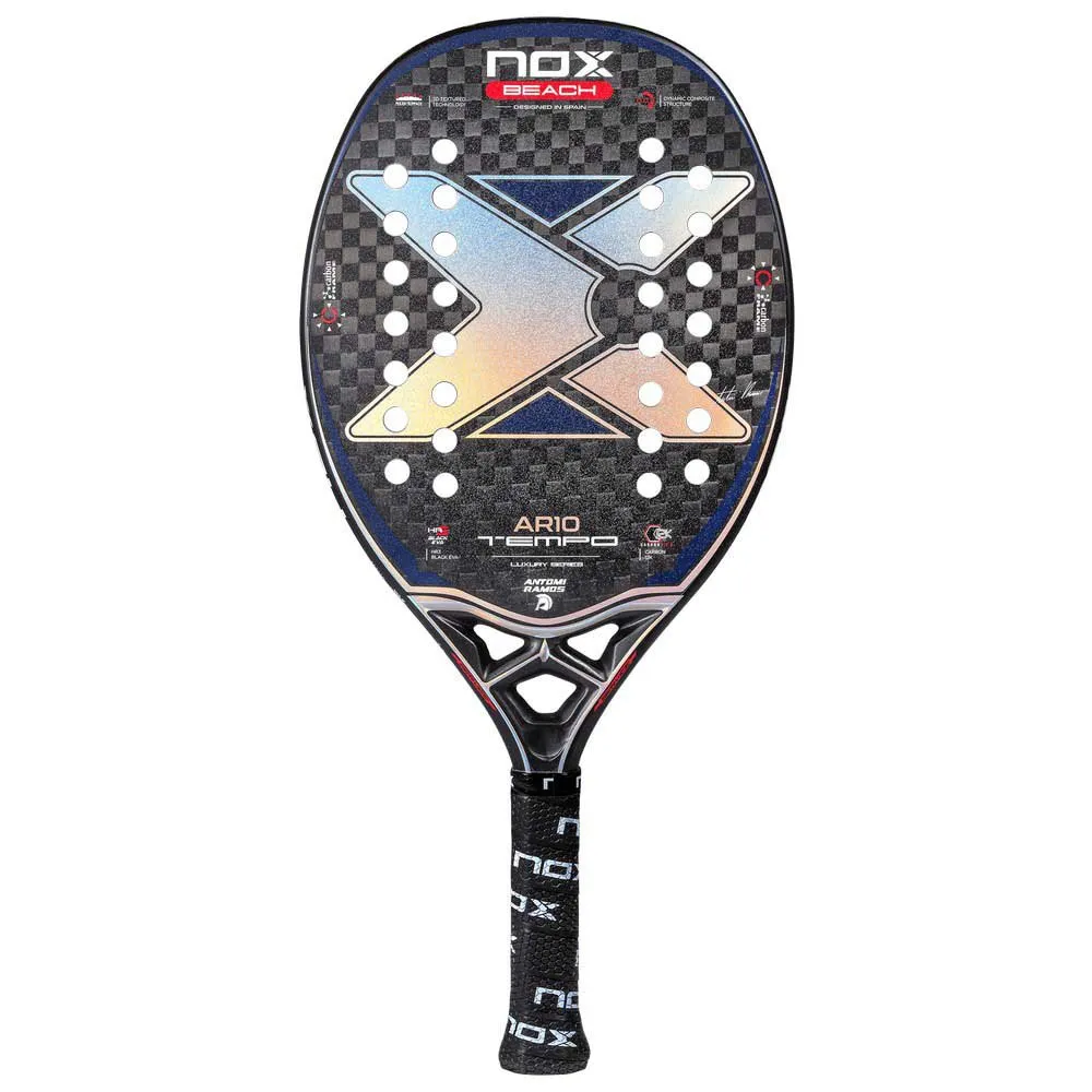 NOX AR10 Tempo By Antomi Ramos Beach Tennis Racket 4 NOX AR10 Tempo By Antomi Ramos Beach Tennis Racket - Image 2