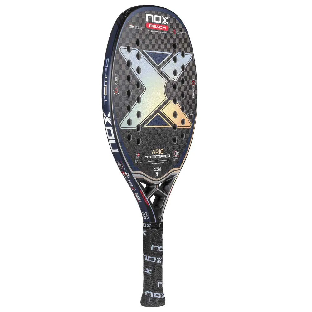 NOX AR10 Tempo By Antomi Ramos Beach Tennis Racket 3 NOX AR10 Tempo By Antomi Ramos Beach Tennis Racket