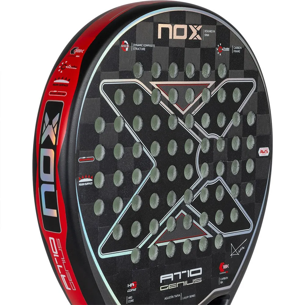 NOX AT10 Genius 18K By Agustin Tapia Padel Racket 10 NOX AT10 Genius 18K By Agustin Tapia Padel Racket - Image 8