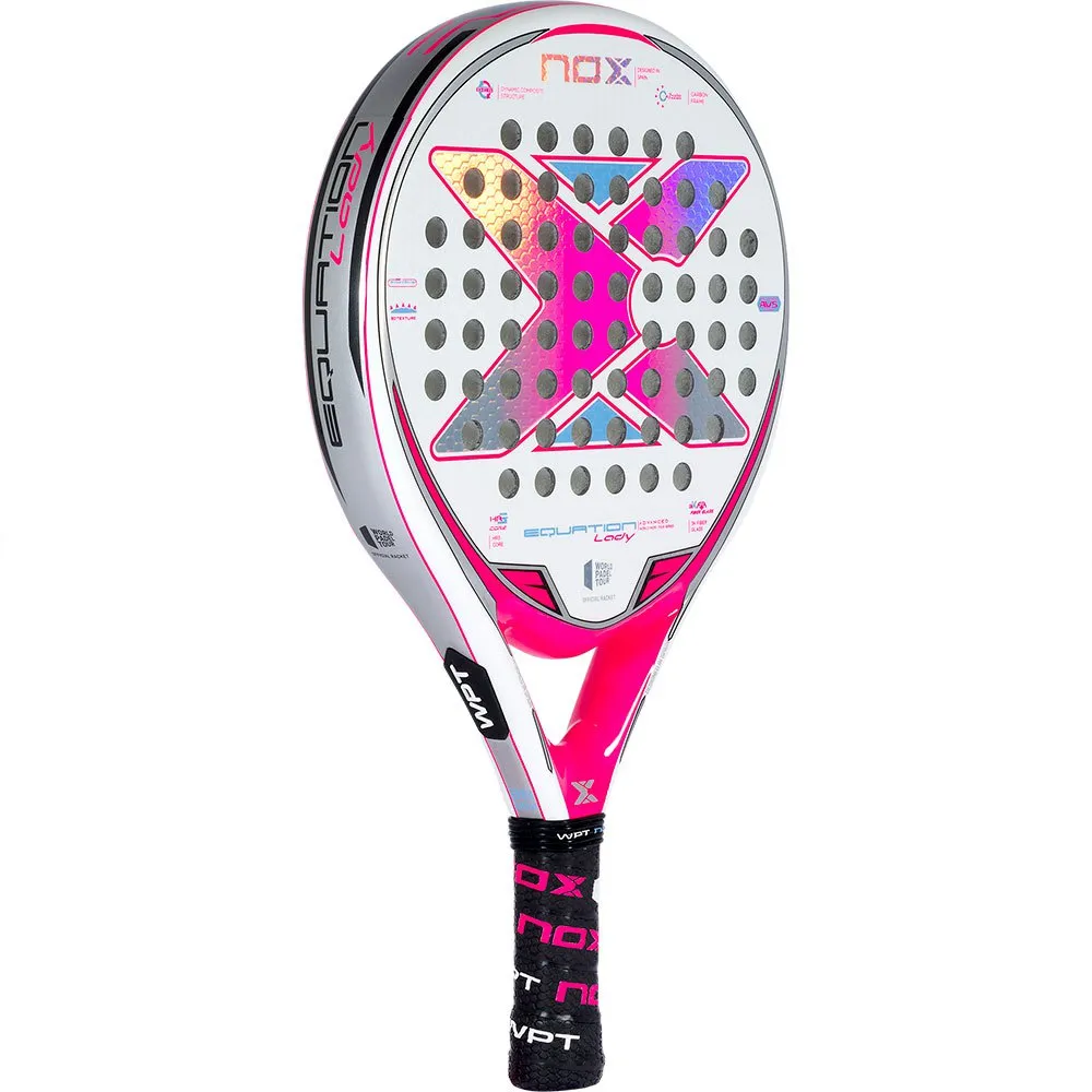 NOX Equation Lady WPT Advanced Series Woman Padel Racket 8 NOX Equation Lady WPT Advanced Series Woman Padel Racket - Image 6