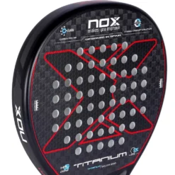 NOX Luxury Titanium Padel Racket 22 -Head || Dunlop || Oakley Sales nox luxury titanium padel racket 22 3