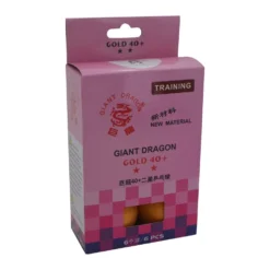 Box Of 6 Table Tennis Balls Sporti France