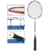 TREMBLAY High School Badminton Racket -Head || Dunlop || Oakley Sales tremblay high school badminton racket