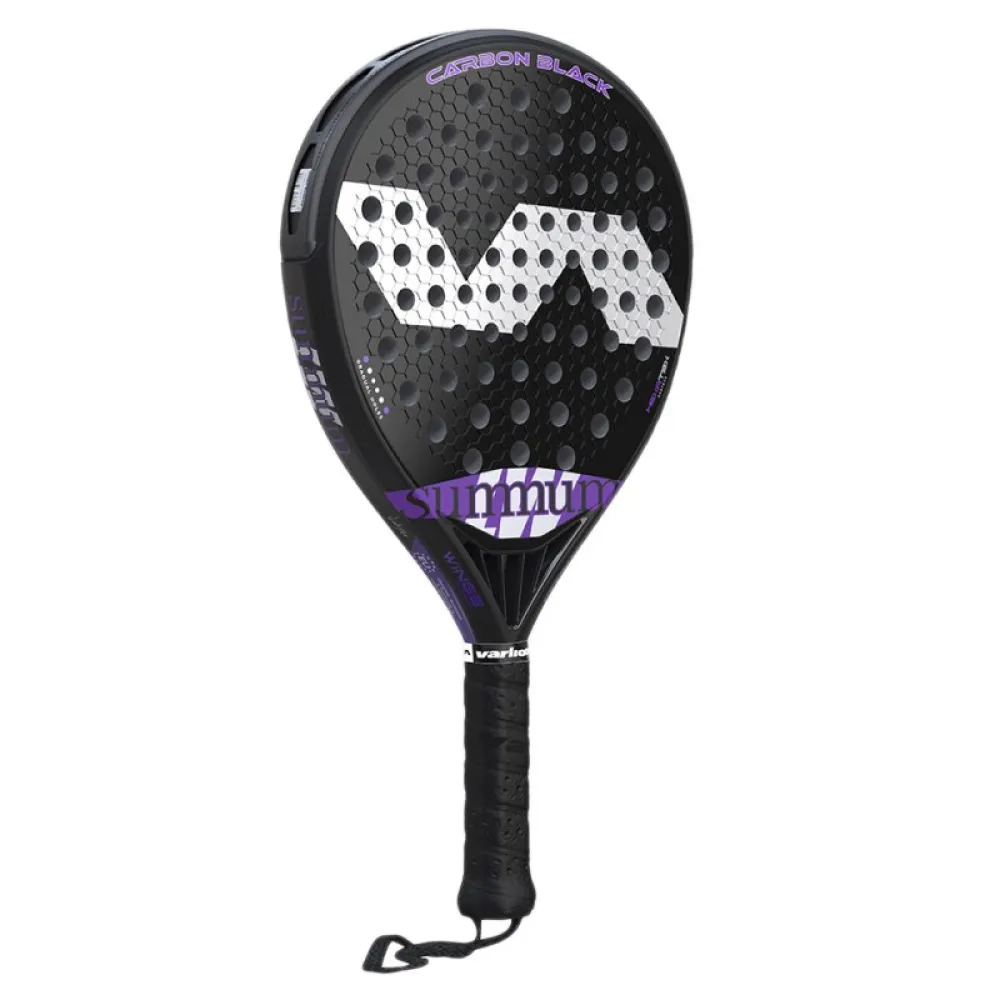 VARLION LW Summum Carbon Black Padel Racket 4 VARLION LW Summum Carbon Black Padel Racket - Image 2