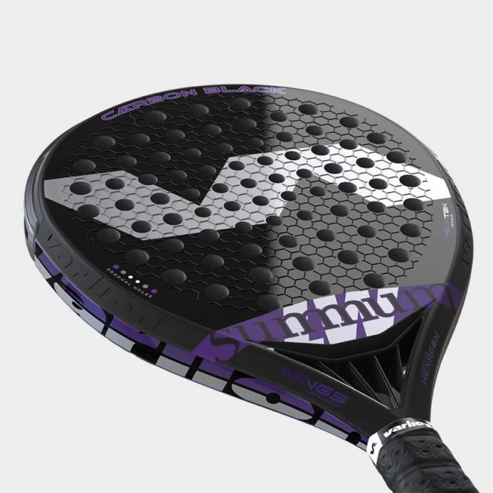 VARLION LW Summum Carbon Black Padel Racket 8 VARLION LW Summum Carbon Black Padel Racket - Image 6