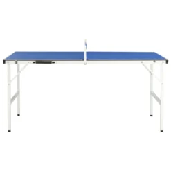 VIDAXL 5 Feet Ping Pong Table With Net 152X76X66 Cm Blue 11 VIDAXL 5 Feet Ping Pong Table With Net 152X76X66 Cm Blue -Head || Dunlop || Oakley Sales vidaxl 5 feet ping pong table with net 152x76x66 cm blue 2