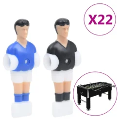 VIDAXL Football Table Players 12.7Mm Rod 22 Units